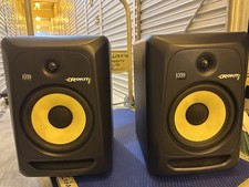KRK 8 Studio Monitor Pair & 10
